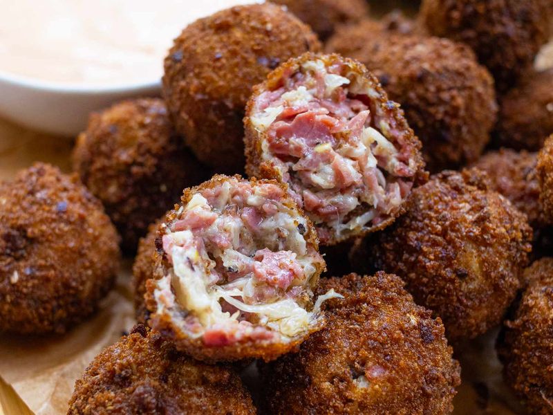 Reuben Meatballs