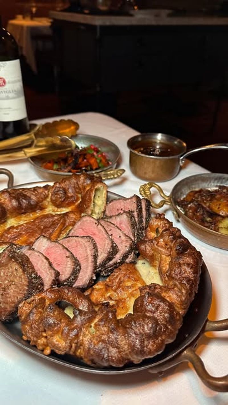 Tom Kerridge's Best Roast Beef with Mushroom and Madeira Gravy