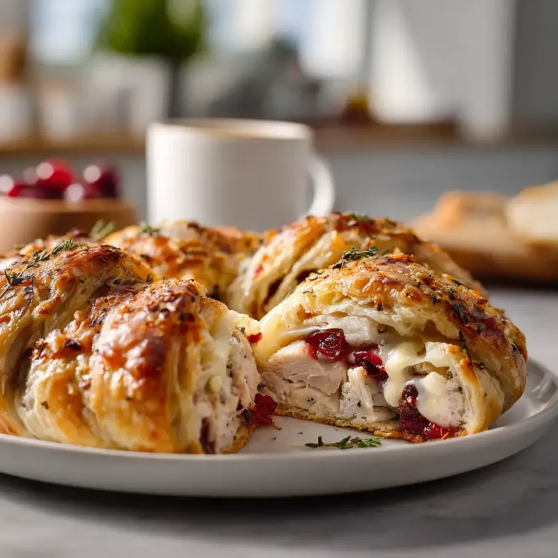 Turkey, Cheddar, and Cranberry Bites