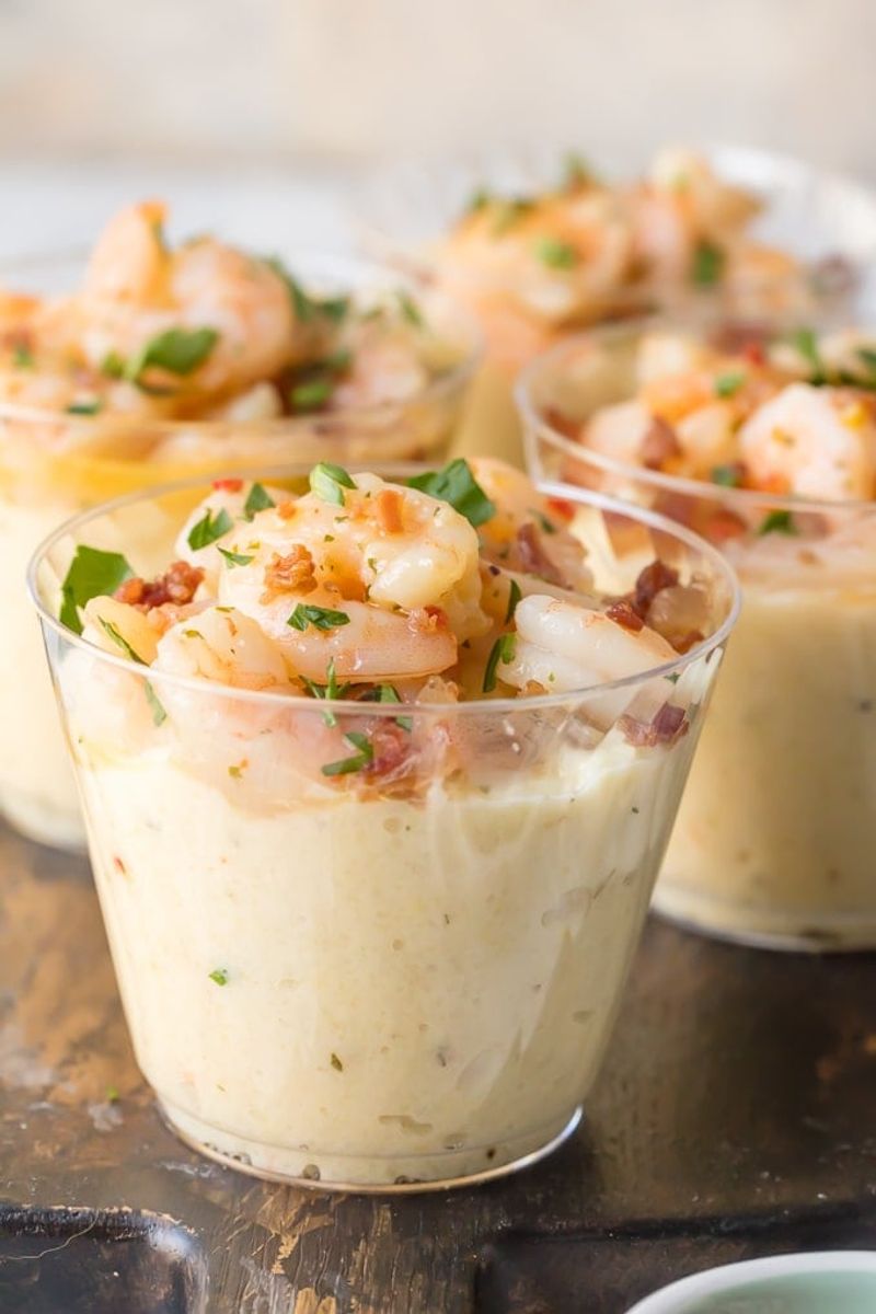 Shrimp and Grits Bites