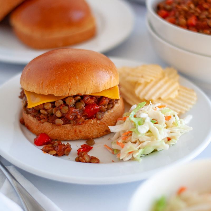 Lentil Sloppy Joes