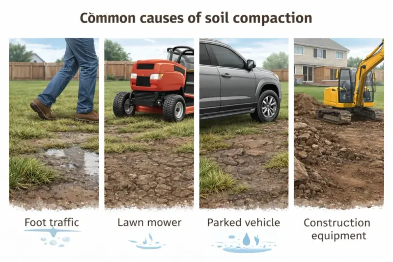 Allowing Heavy Foot Traffic on the Lawn