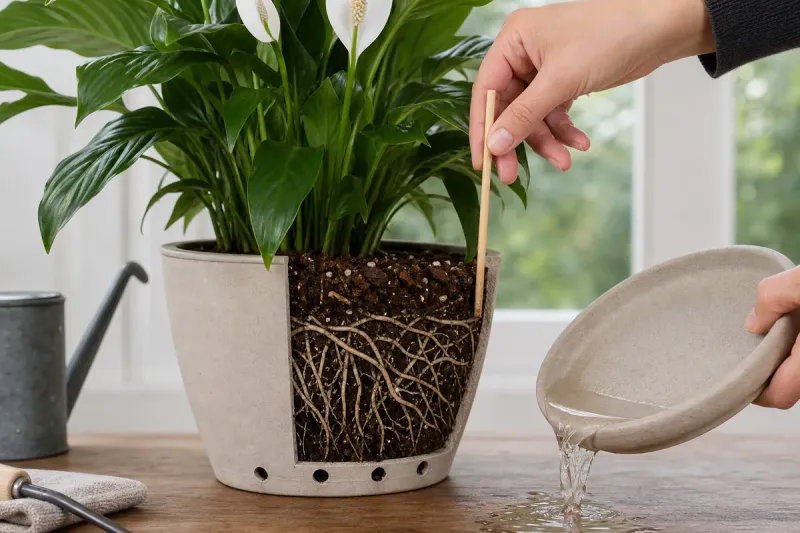 Restore drainage and balanced moisture