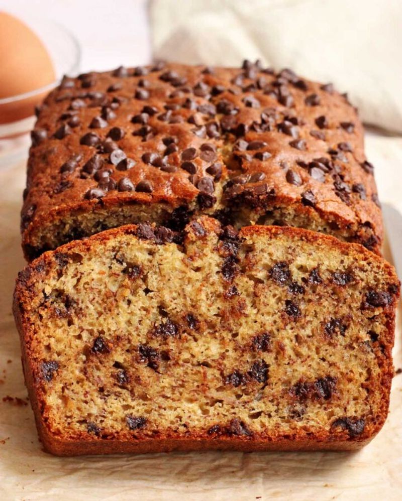 White Chocolate Chip Banana Bread