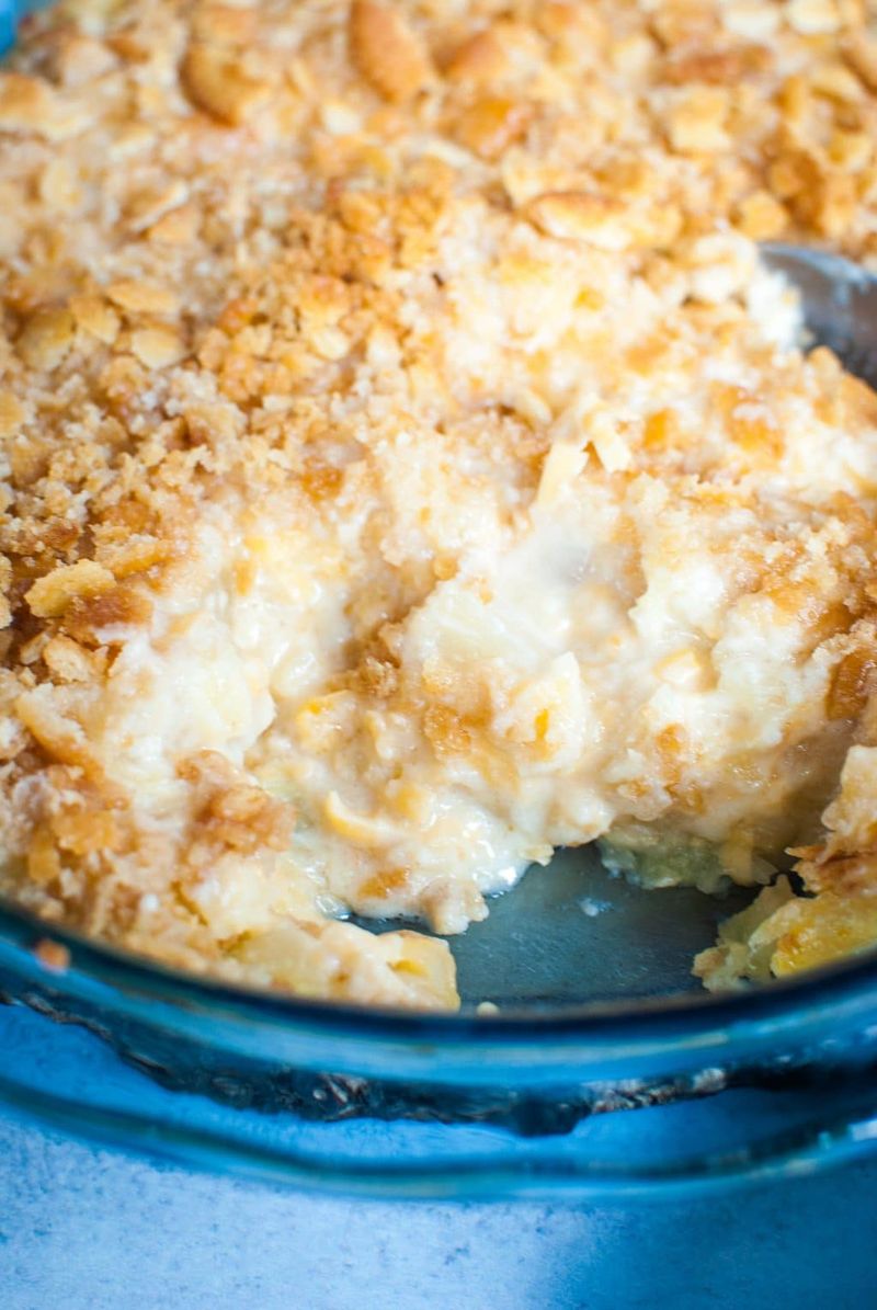 Pineapple Cheese Casserole