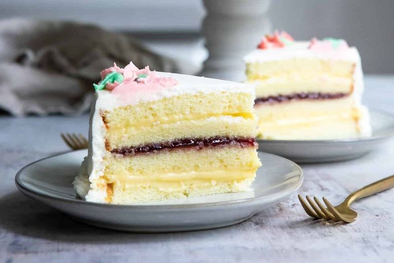 Lagkage (Danish Layer Cake)