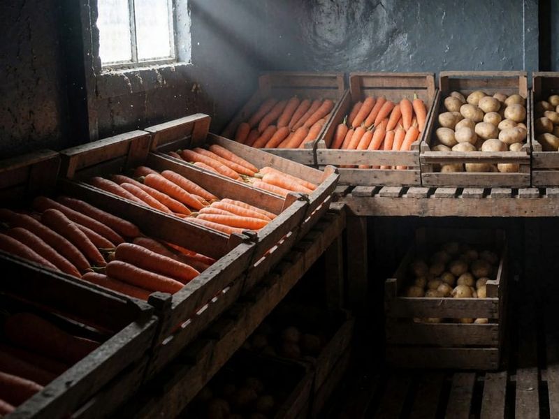 Old-School Root Vegetable Storage