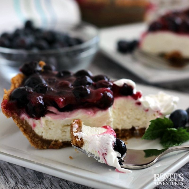 Cream Cheese Berry Pie