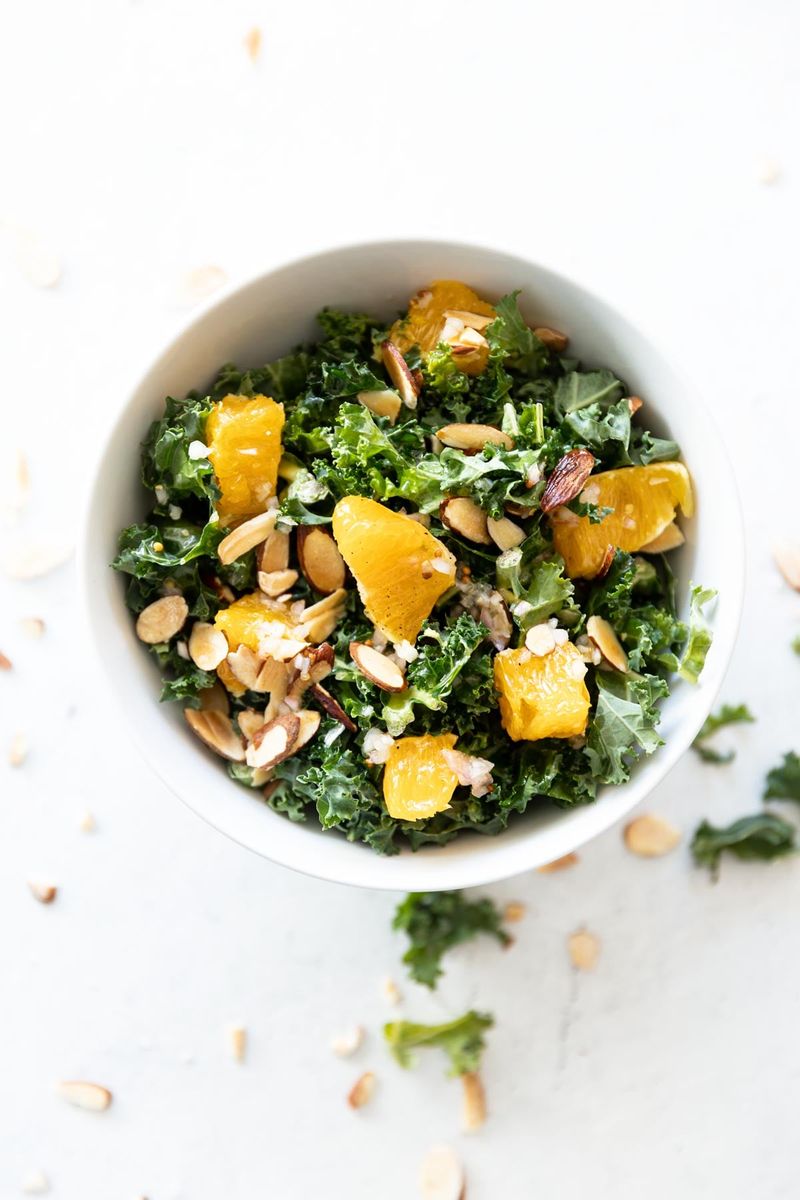Easy Kale Salad with Citrus Vinaigrette