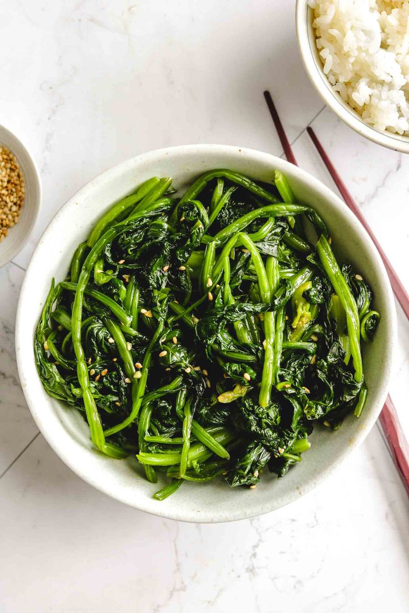 Seasoned Spinach (Sigeumchi Namul)