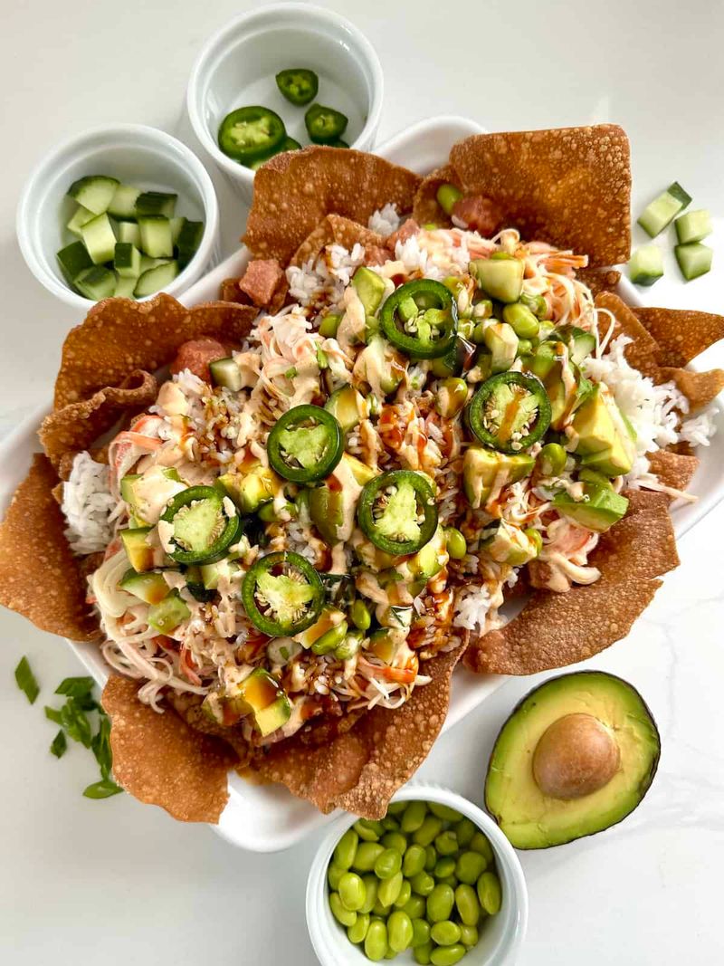 Asian-Style Nachos