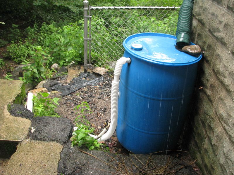 Why a 55-gallon barrel fills long before the storm ends