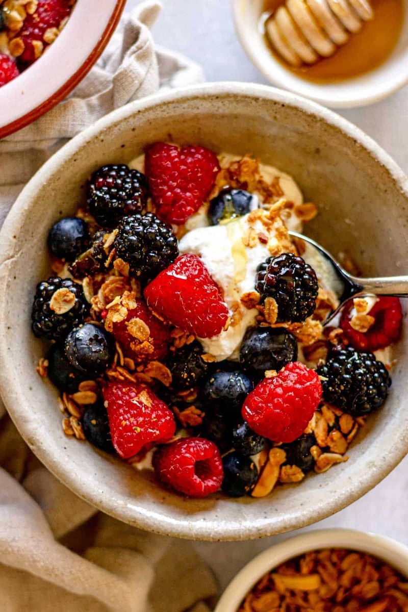 Honey-Yogurt Berry Salad