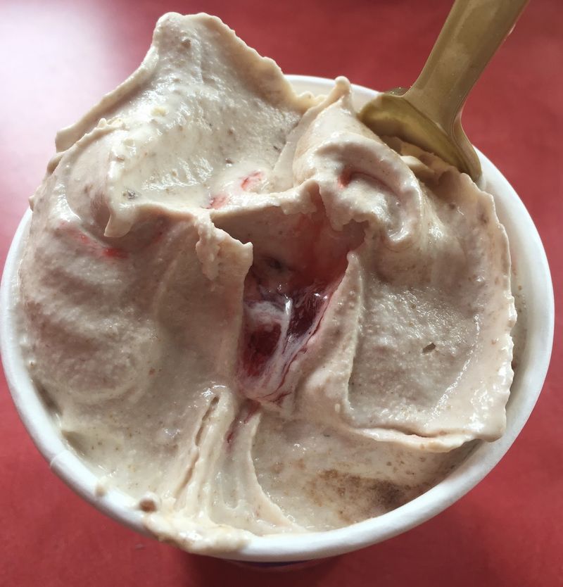 Strawberry cheesecake-style Blizzard (custom)