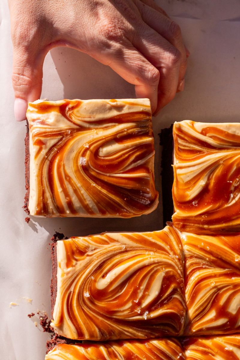 Salted Caramel Chocolate Brownies