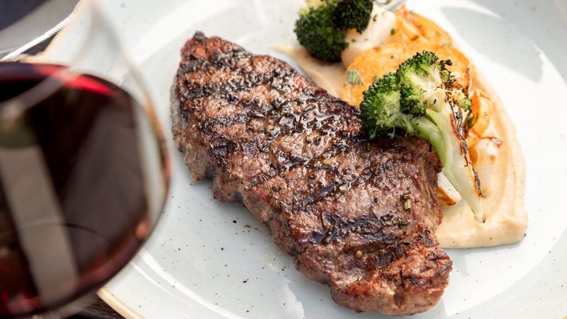 If you want steak cooked right, order it early in the service