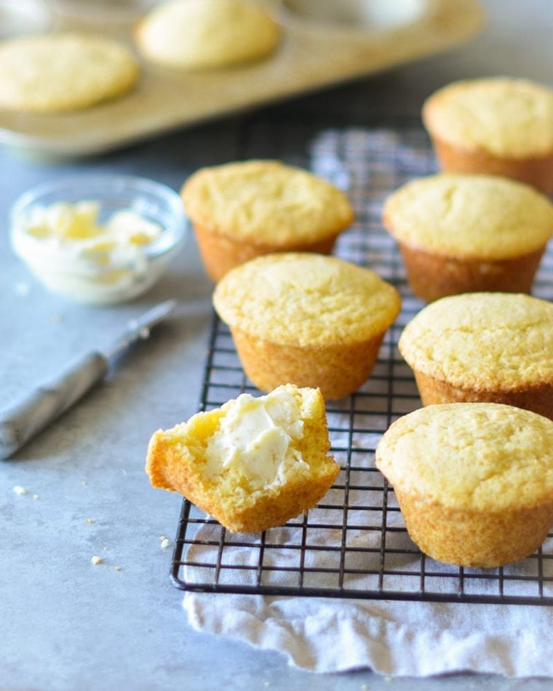 Spoonbread or Cornbread Muffins