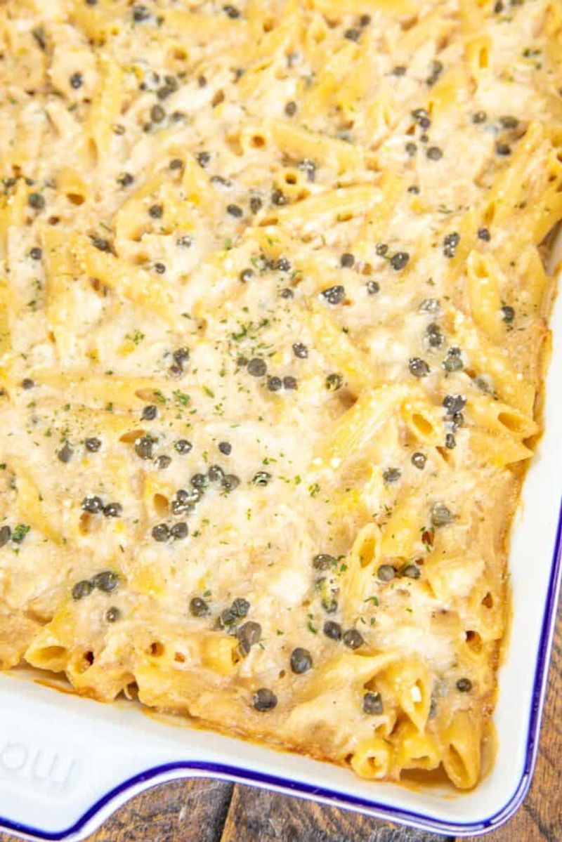 Creamy Chicken Piccata Casserole