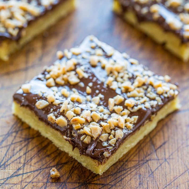 Chocolate-Toffee Crunch Bars