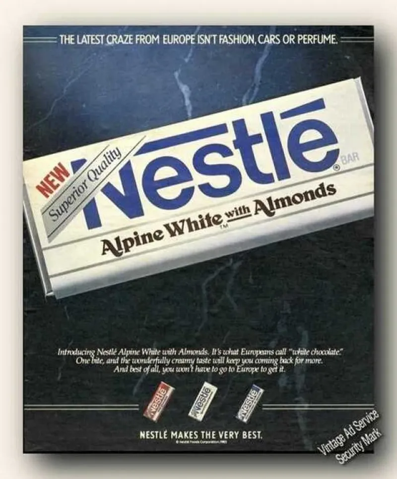 Nestlé Alpine White (candy bar)