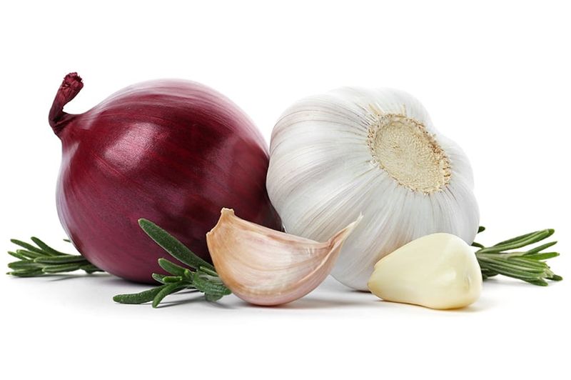Onions and Garlic