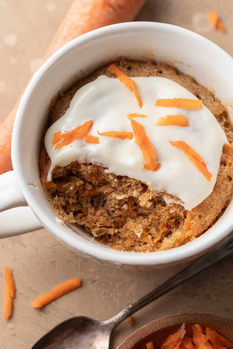 Carrot Cake Mug Cake
