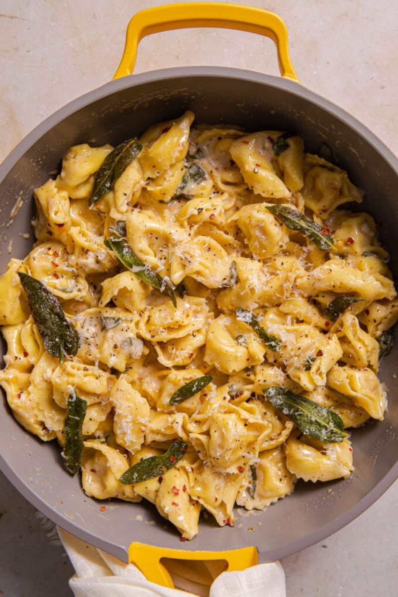 Tortellini with Browned Butter and Sage