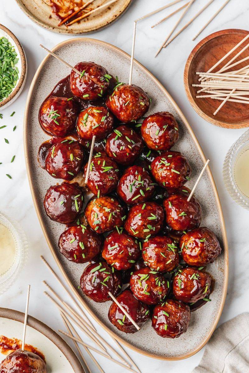 3-Ingredient BBQ Meatballs