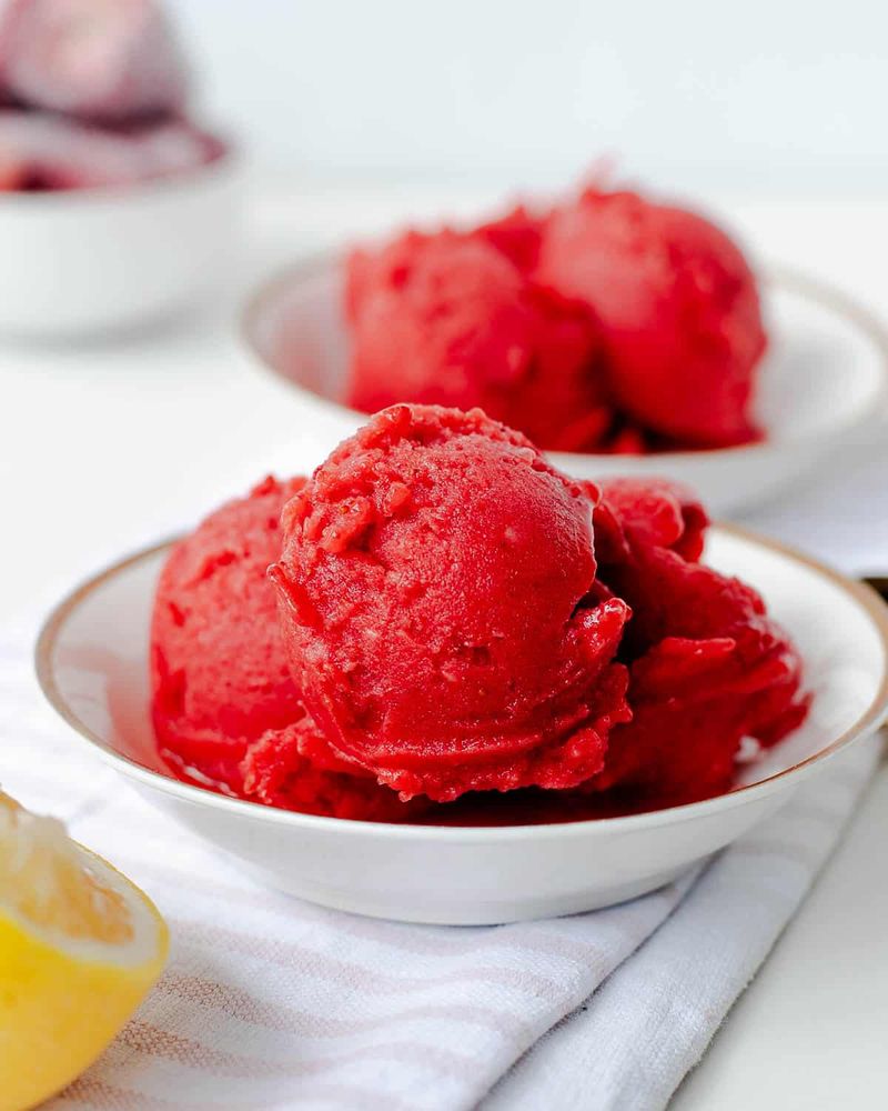 Strawberry Sorbet