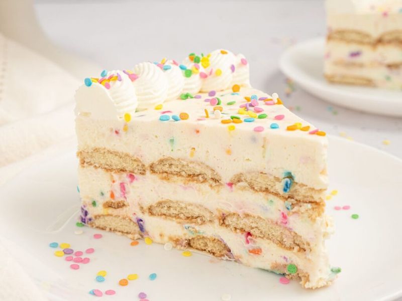 Funfetti Birthday Icebox Cake