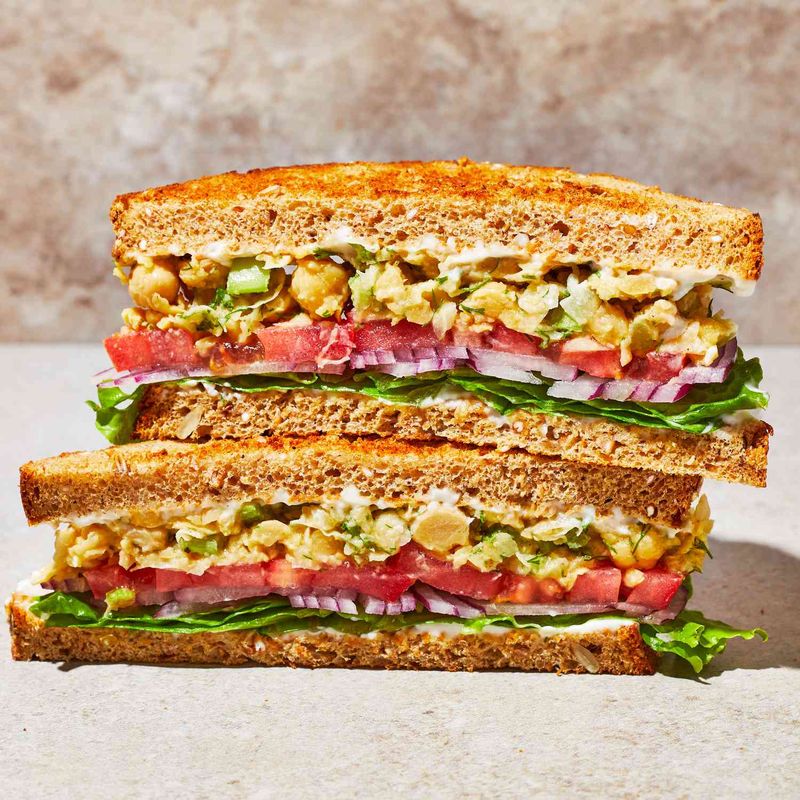 Classic Chickpea Salad Sandwiches