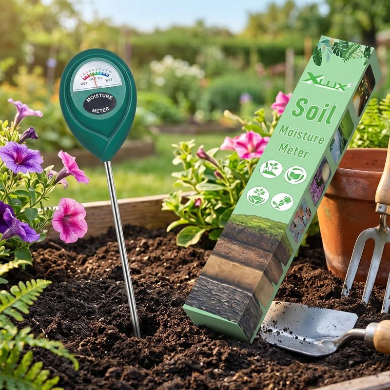 Check the planted root ball and surrounding soil before watering