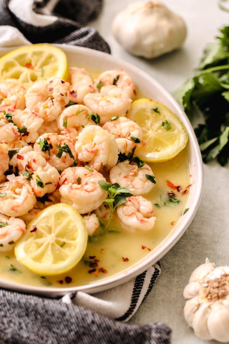 Lemon Garlic Shrimp