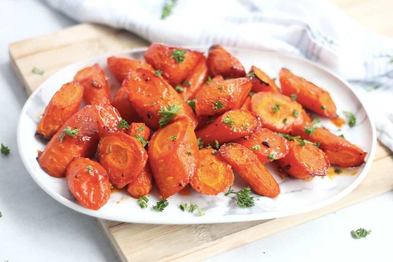 Glaze for roasted carrots
