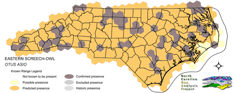 Check whether your North Carolina yard fits the species