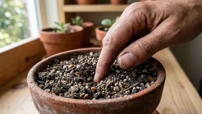 Check the Soil Before You Water