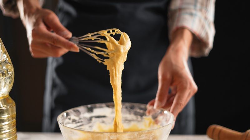 Overmixing batters and doughs