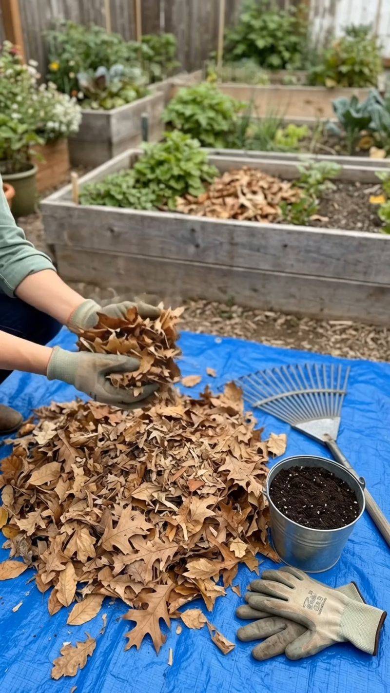 Keep moisture-trapping debris off the crown
