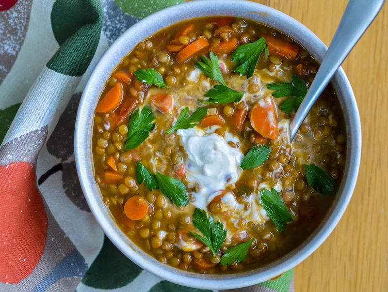 Harissa Lentil Soup