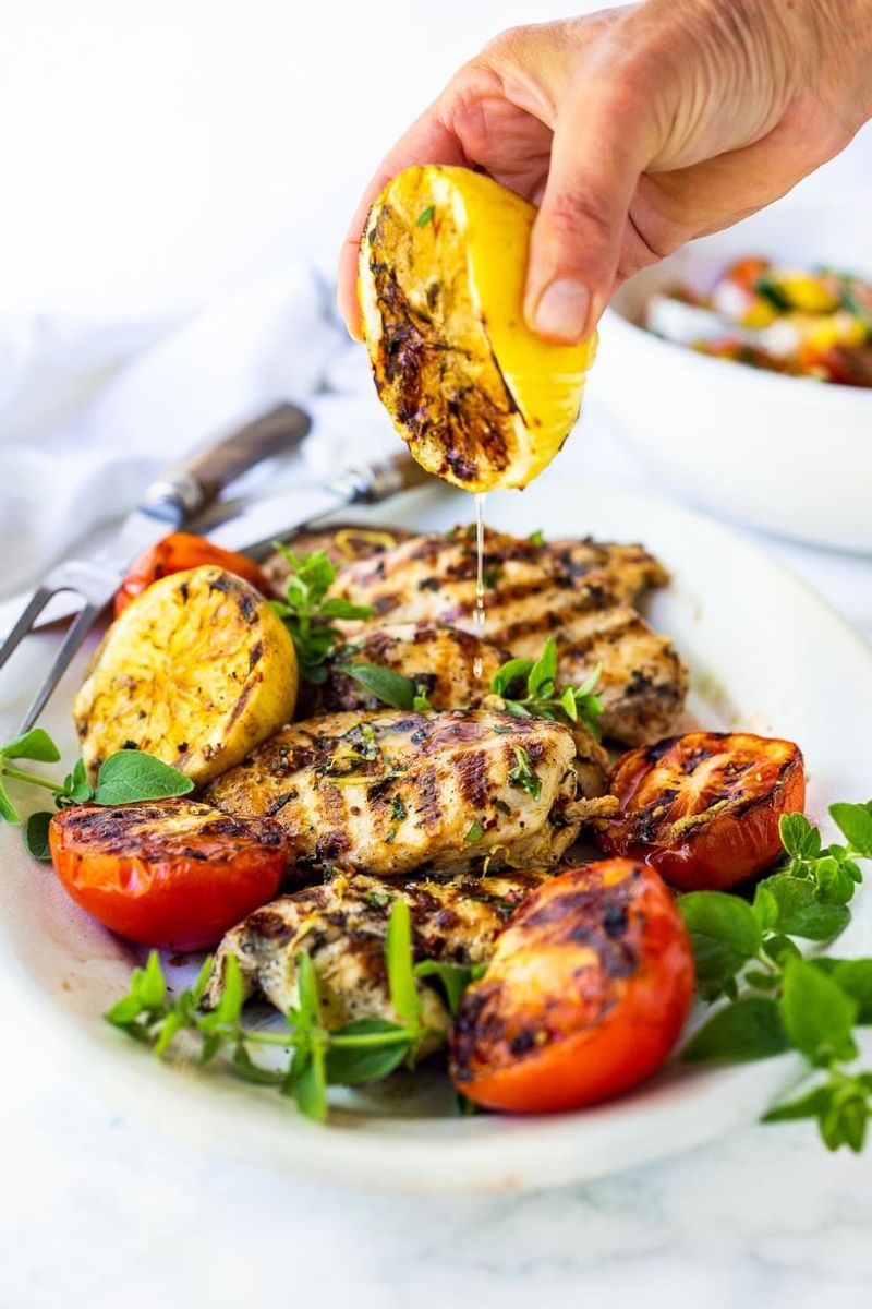 Grilled Lemon Herb Chicken
