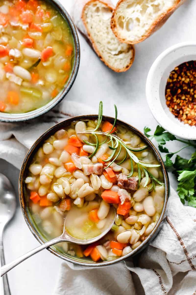 Tuscan white bean soup