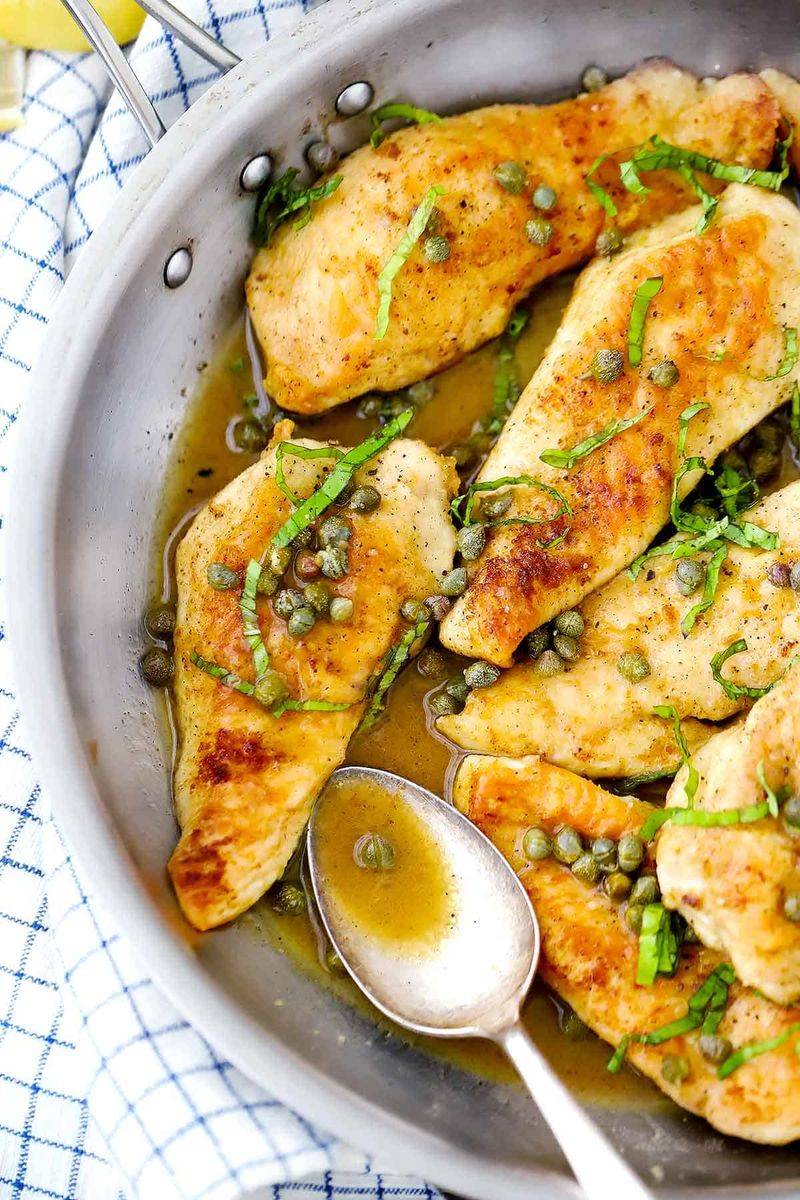 Lemony Chicken Piccata