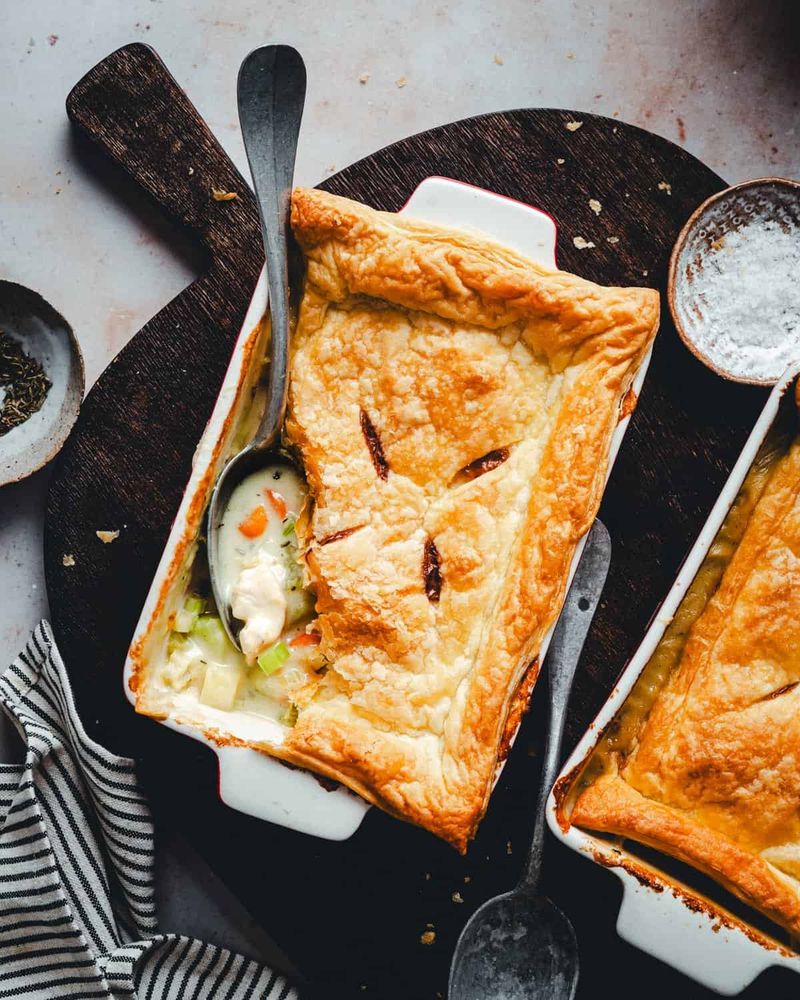 Puff Pastry Topped Crust