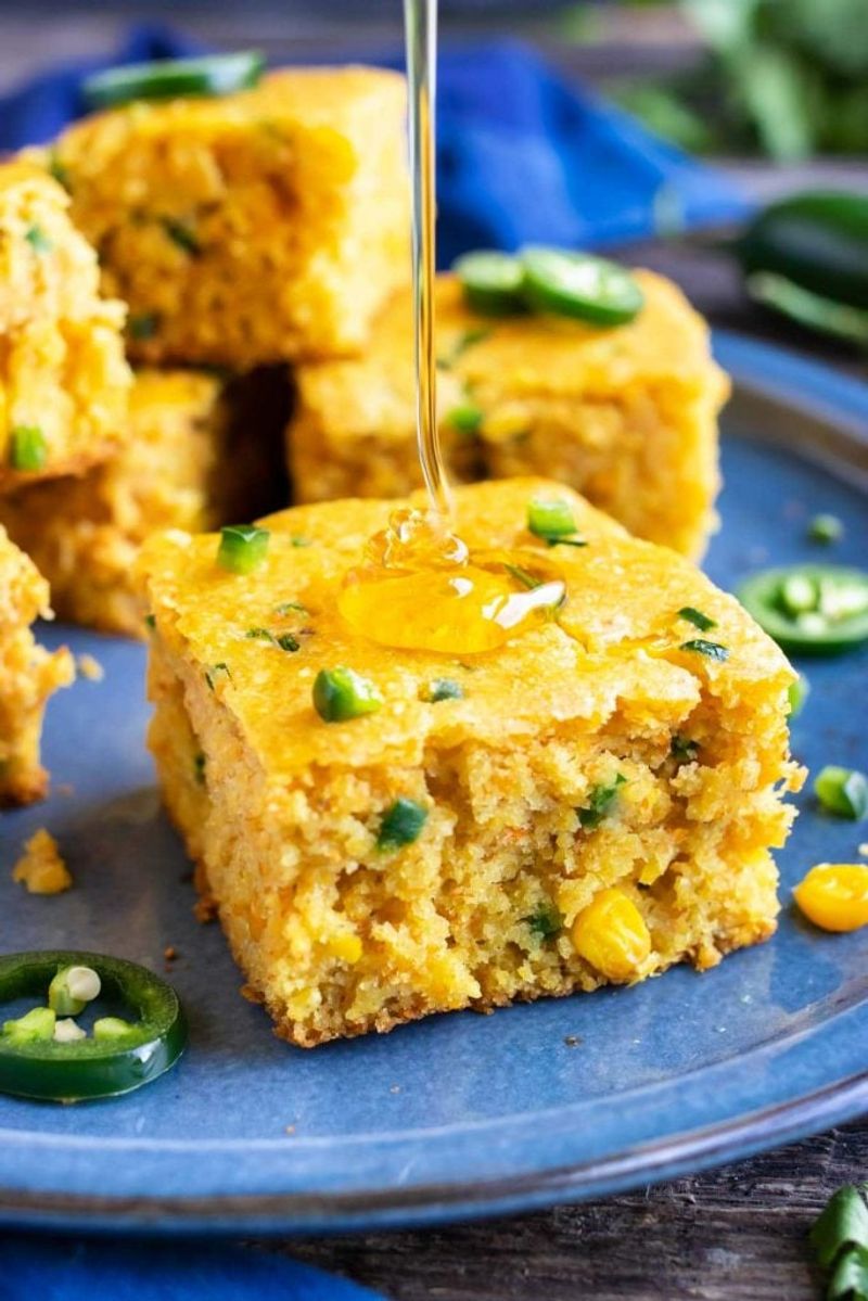 Honey Cornbread With Jalapeño (Sweet-Savory Bake)