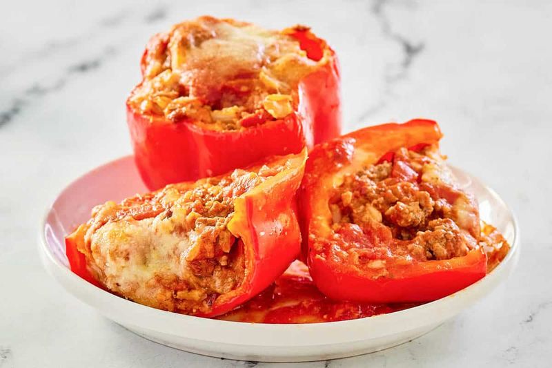Stuffed bell peppers