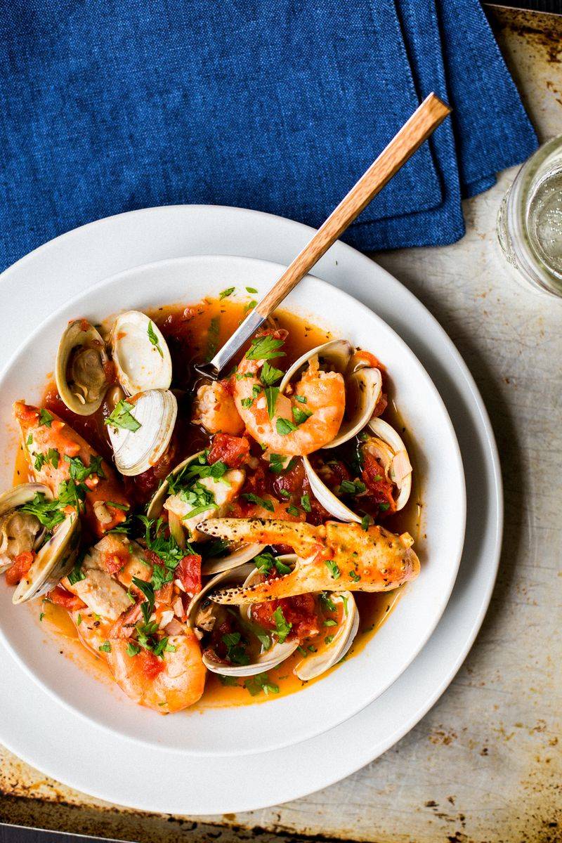 Cioppino Italian Seafood Stew