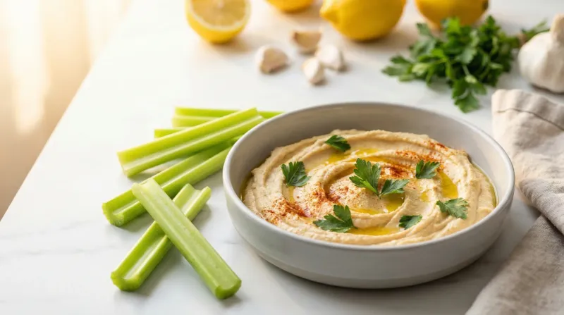Celery Sticks or Bell Pepper Strips with Dip