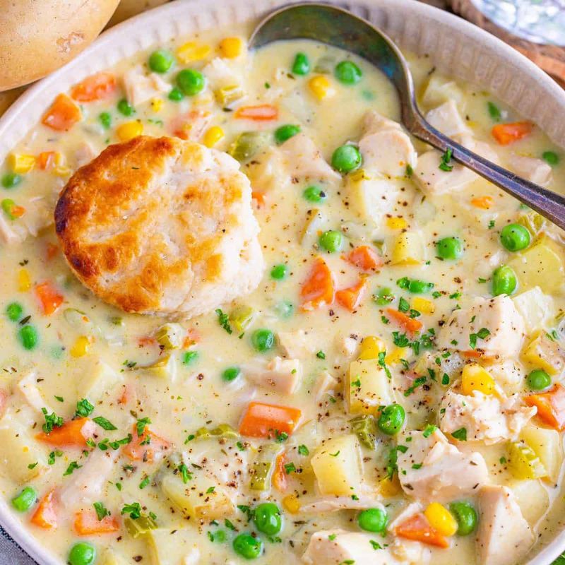 Chicken Pot Pie Soup