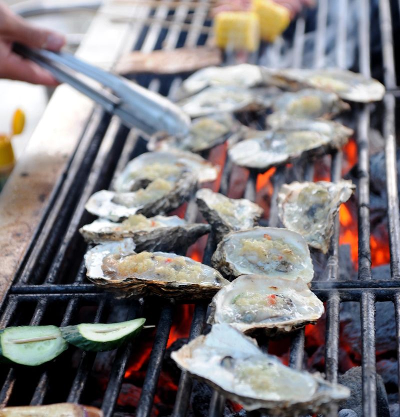 Virginia – Grilled Oysters