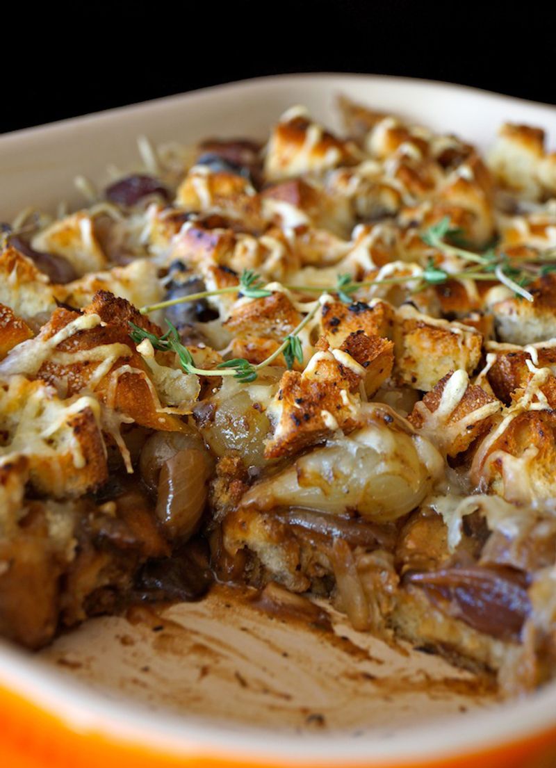 French Onion Mushroom Casserole
